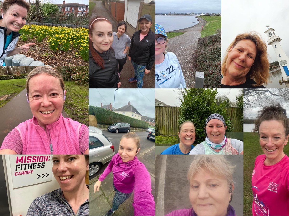 From runversations to runch, trail to treacle, school runs to salon runs - we always have such a variety of runs squeezed into busy busy lives. Fantastic work all!! 🥳 Ardderchog pawb! Ymunwch a ni dydd sul am mwy virtual RUNDAY 🤩 Join us on Sunday for more virtual run fun!