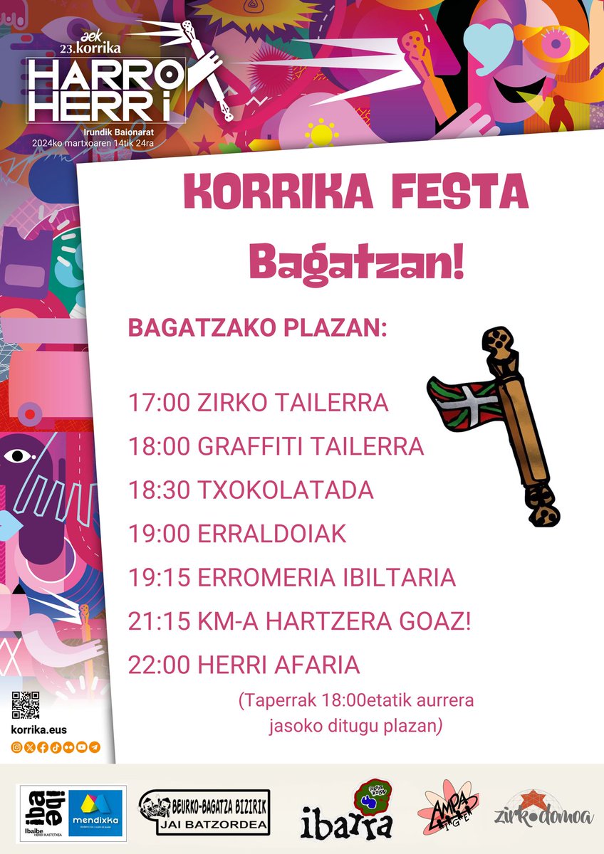 ibarrakaldu's tweet image. Korrika Beurko-Bagatza auzoan!!!!