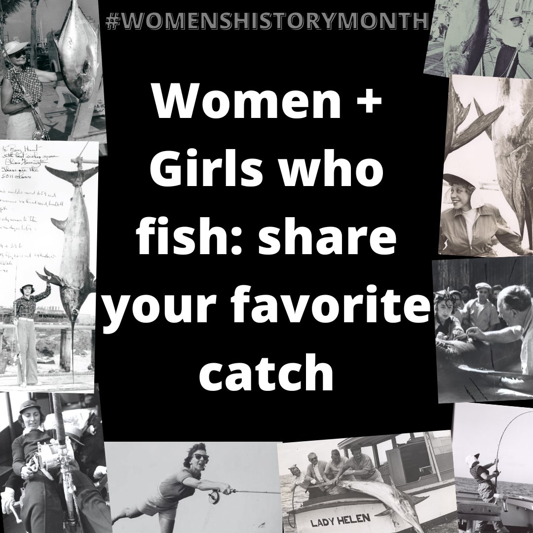 It's Women's History Month and we want to celebrate the women and girls who are making fishing history TODAY. Sound off in the comments below!