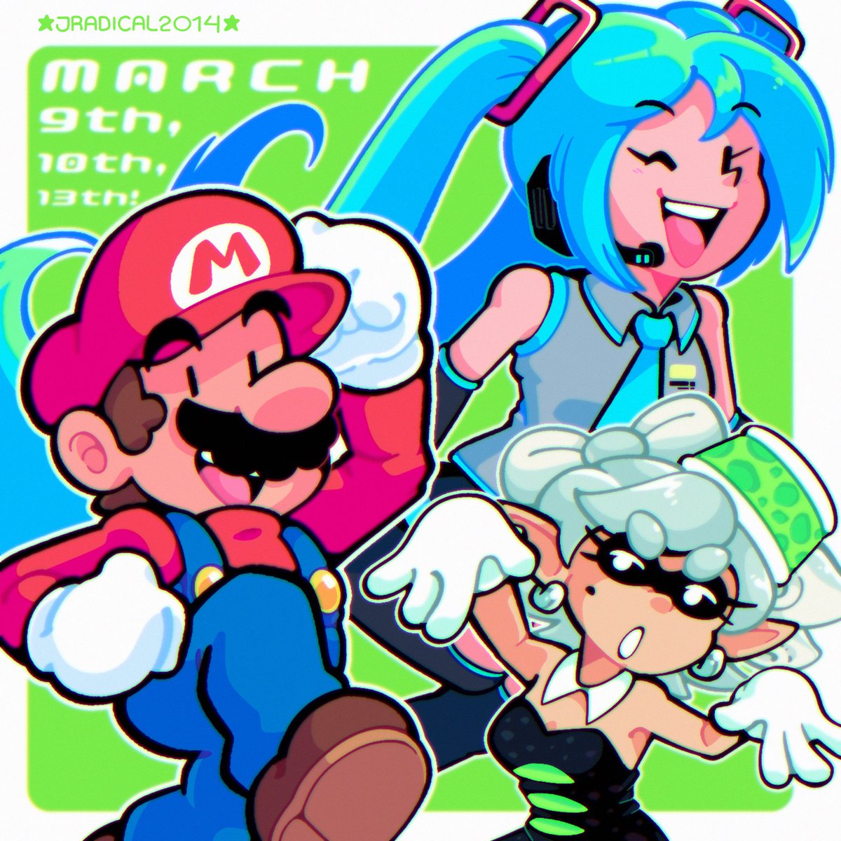 ‼️🍀MARCH GANG❤️‍🔥‼️

#MikuDay #MAR10Day #Mar13Day