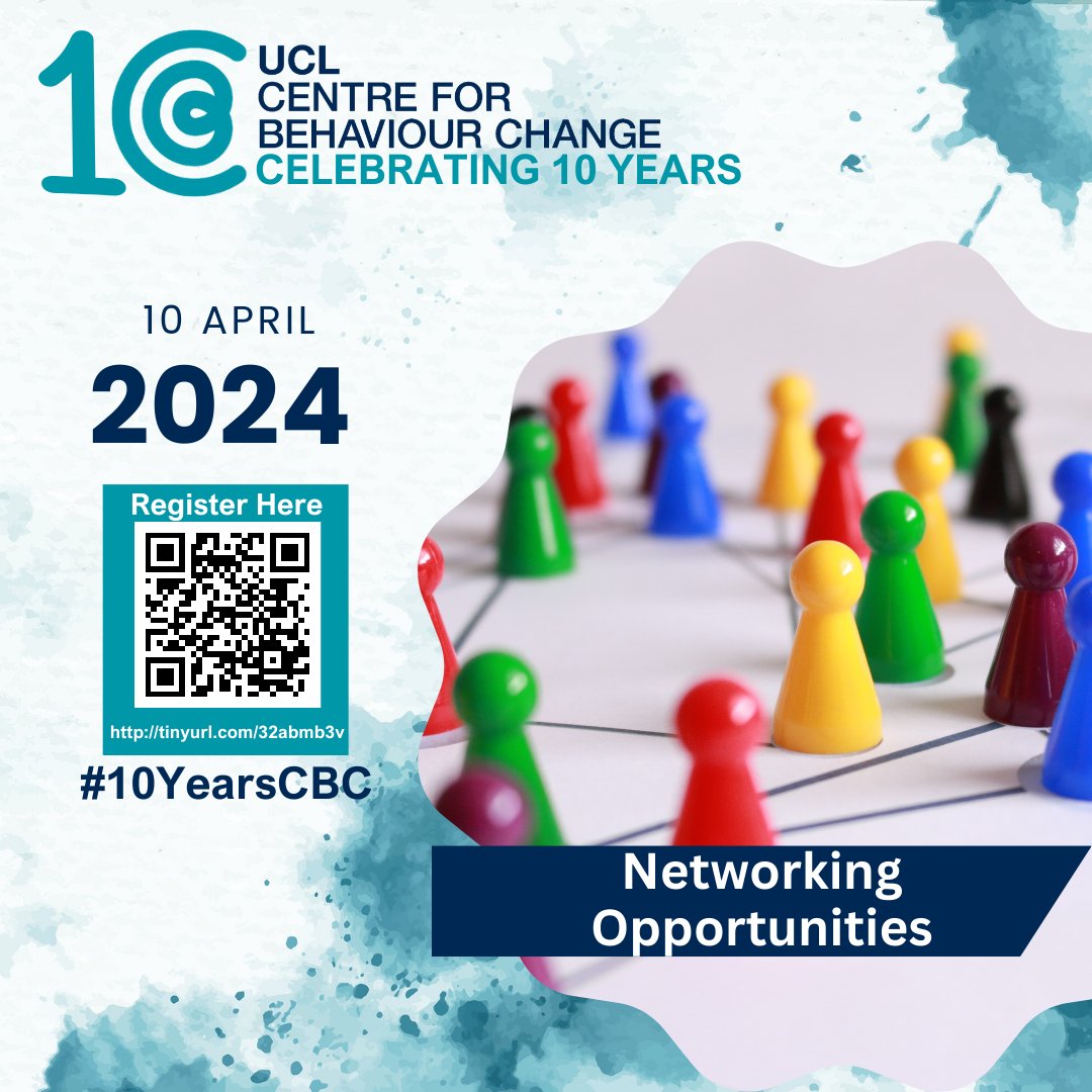 Just a few spots left for the #10YearsCBC networking event on 10th April! Don't miss your chance to connect with leading behaviour change experts in London. Secure your place now and be part of the celebration! 🎉 #BehaviourChange Register here👇 tinyurl.com/32abmb3v