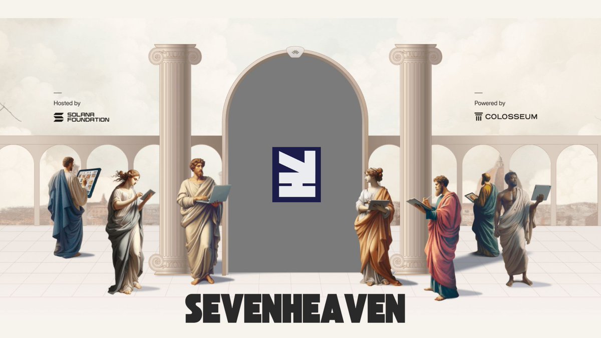 🚀 SevenHeaven family, we have big news!

 As the #SevenHeaven team, we are participating in the #ColosseumHackathon, shaping the Loyalty world on Web3! 

🌟 We need your support in this adventure where we will compete with talented developers. 

Let's push the limits together!