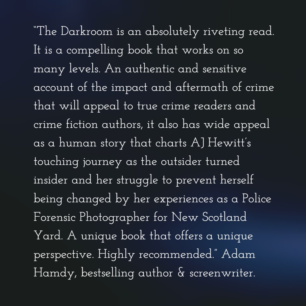 Huge thank you to bestselling author and screenwriter Adam Hamdy @adamhamdy for his glowing book review and heartening feedback! Adam, your generosity is truly appreciated. 📚😊 #TheDarkroomCSI #AuthorsSupportingAuthors @PendulumCentral