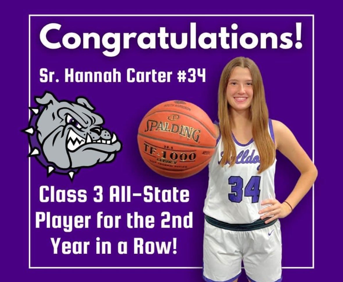 Grateful to receive this honor again! Thank you to everyone that supported me throughout my basketball career. I will miss this sport, but am thankful for everything it gave me! 💜