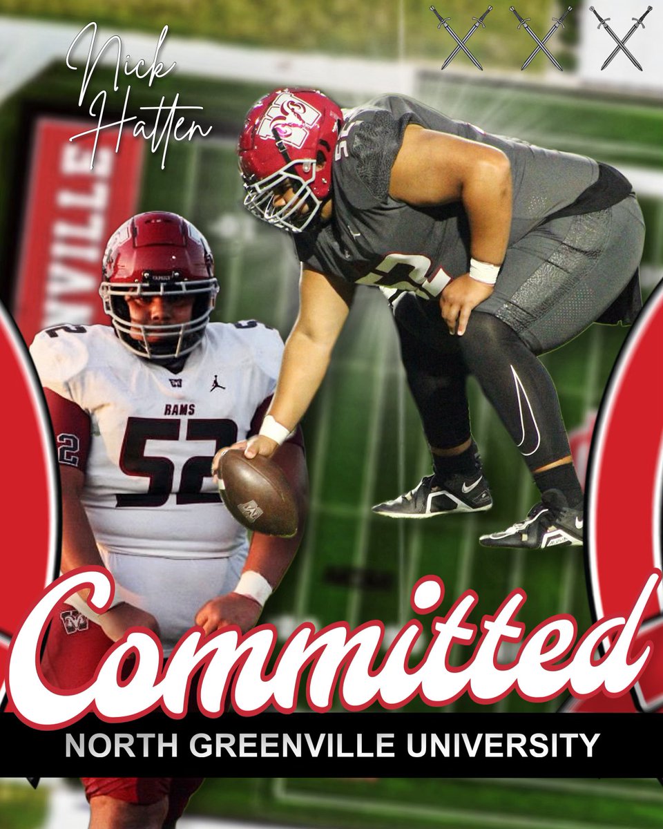HattenNick's tweet photo. #AGTG @NGUFootball1 @coachjack_w  @ngucrusadersHBC https://t.co/MkEHiXH15L