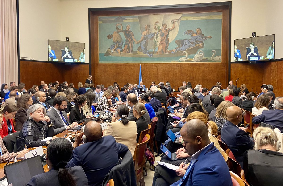 Engaging discussion with @UN Member States & Civil Society in Geneva on the #SummitOfTheFuture together with @NevilleGertze & @GermanAmbUN_NY on how to ensure a #PactForTheFuture that reaches the level of ambition needed to tackle today’s & tomorrow’s challenges.