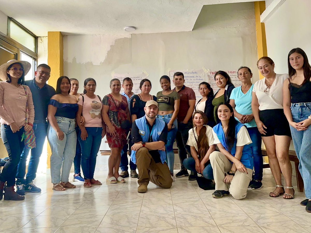 MisionONUCol's tweet photo. Estuvimos con la Mesa Municipal de Víctimas de Taminango, #Nariño, durante un espacio de construcción de insumos para la formulación de propuestas que permitan la implementación del #AcuerdoDePaz y de la Ley de Víctimas en el Plan Municipal de Desarrollo. https://t.co/TQLo8N2PcM