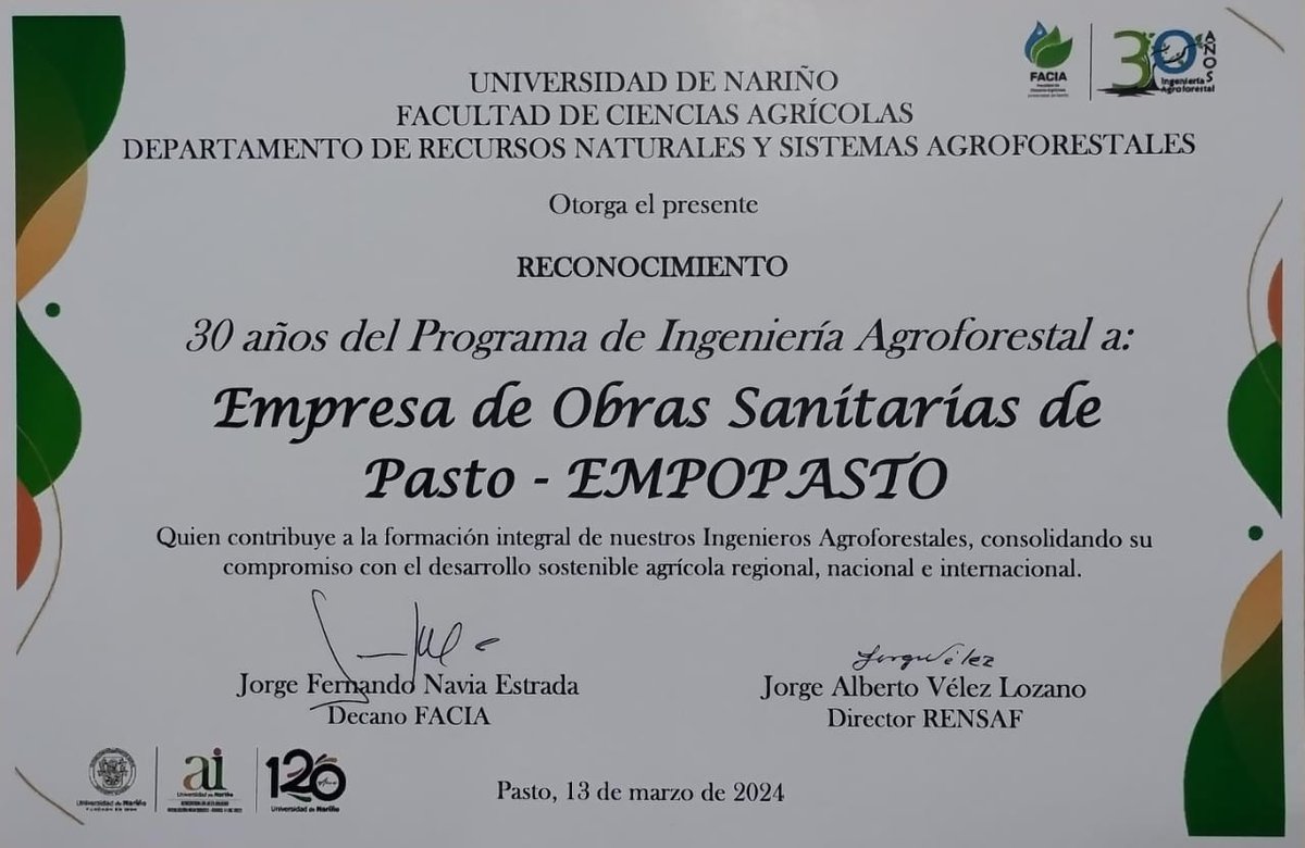 EMPOPASTO S.A. E.S.P tweet media