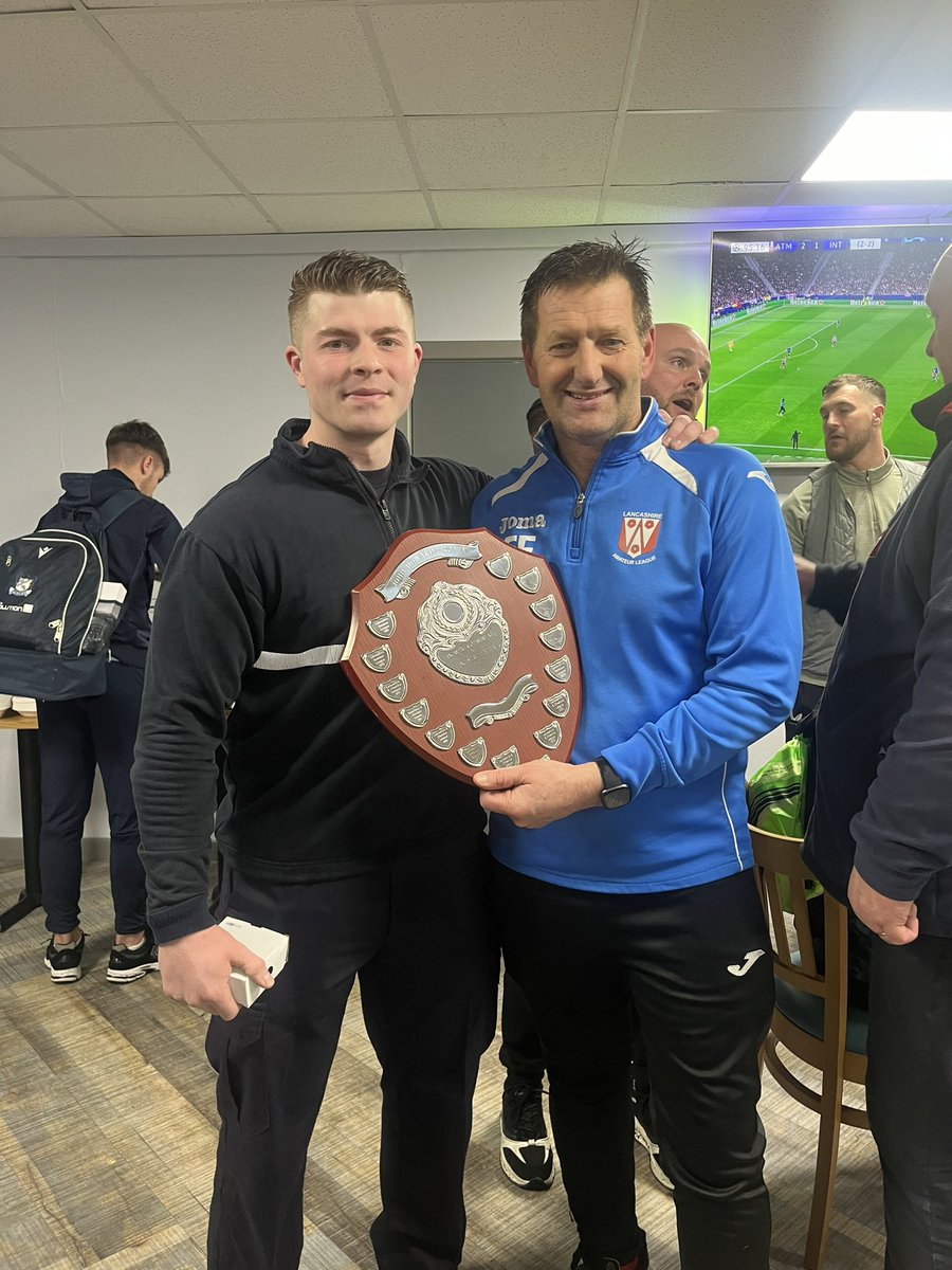 Captain Ross Mallinson and Manager Steve Eccleshare show off the John Howard Shield after our 5-2 win.

Thanks to the L&C for hosting and for their hospitality.
