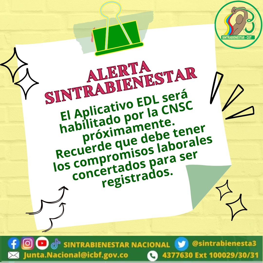 Sintrabienestar Nacional tweet media