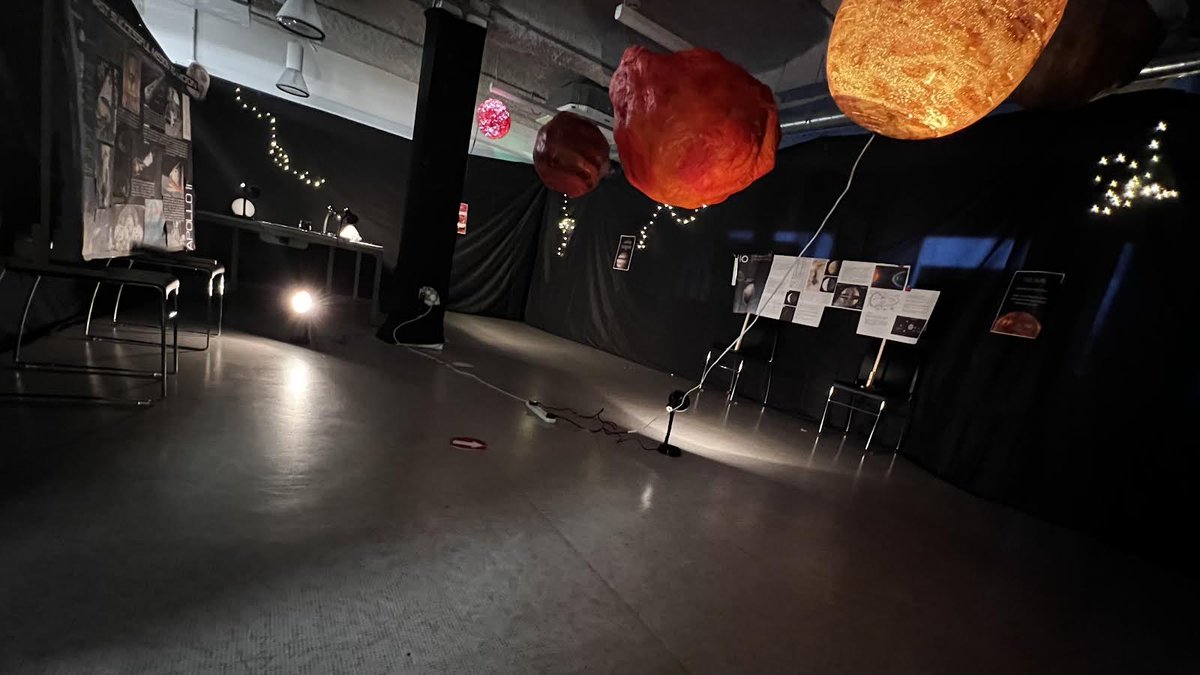 WappingHigh's tweet photo. Today the whole of Floor 3 was transformed for the Science Fair. Planets and a planetarium got students thinking about the origins of the universe… https://t.co/kvBnRsZuSa