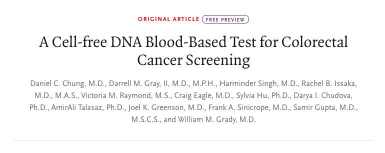 Yüksel Ürün (@dryukselurun) on Twitter photo Blood Test for Colon Cancer? It's Getting Closer!
🩸New study shows a blood test detects 83% of colorectal cancers with high accuracy. This could improve screening rates and save lives!
#ColonCancer #EarlyDetection
@nejm <a href="/isliquidbiopsy/">International Society of Liquid Biopsy</a> <a href="/OncoAlert/">OncoAlert</a> <a href="/drgandara/">David Gandara</a> <a href="/mjuanfi81/">MJosé Juan</a> Blood Test for Colon Cancer? It's Getting Closer!
🩸New study shows a blood test detects 83% of colorectal cancers with high accuracy. This could improve screening rates and save lives!
#ColonCancer #EarlyDetection
@nejm <a href="/isliquidbiopsy/">International Society of Liquid Biopsy</a> <a href="/OncoAlert/">OncoAlert</a> <a href="/drgandara/">David Gandara</a> <a href="/mjuanfi81/">MJosé Juan</a>