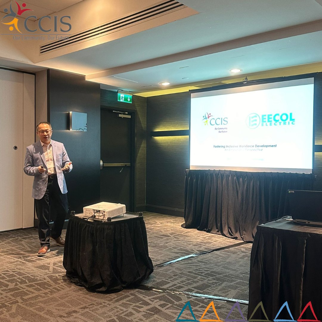 CCISAB's tweet image. Our CCIS team is actively engaging in #MetropolisCAN26 sessions @metropolisinst, showcasing our dedication to helping newcomers integrate into the Canadian workforce! 
#MetropolisConference #InclusiveWorkforce #Integration #CCIS #CCISAB