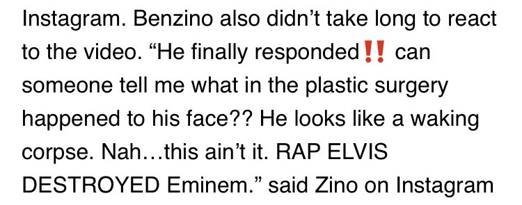 Benzino’s react to Eminem music video Doomsday 2 with new rumours over Eminem 🦒

#Doomsdaypt2 #Eminem𓃵