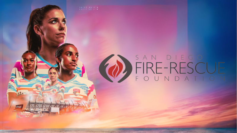 Don't miss out on this exclusive opportunity! Join us for an exciting home opener between @sandiegowavefc & KC Current at Snapdragon Stadium, March 23 @ 7 p.m. $5 from each ticket sold will be donated to the San Diego Fire-Rescue Foundation. Link below. tinyurl.com/5n6jrc6p