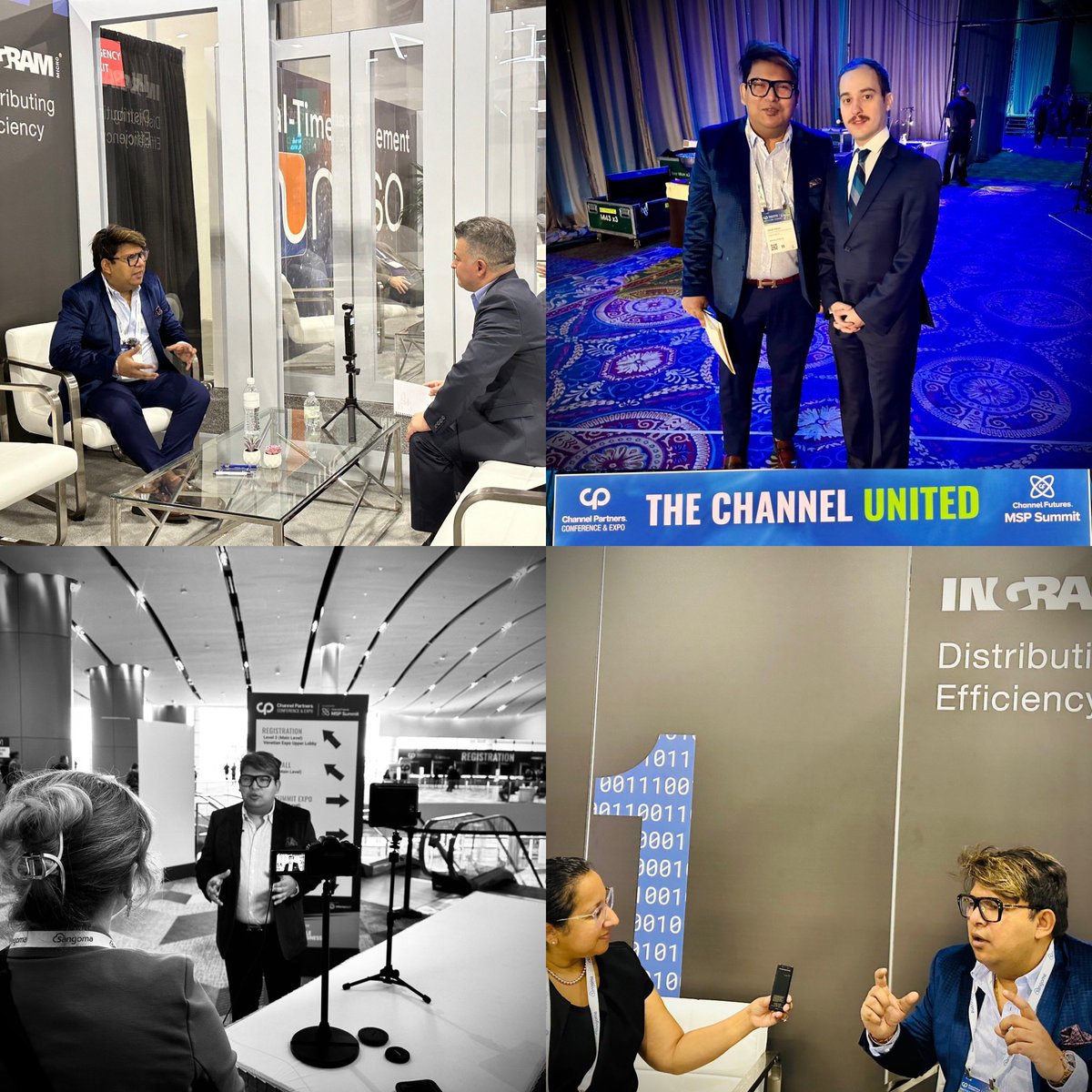 ChannelPR's tweet image. Lots of buzz around how to grow your biz and tell
YOUR story and incorporate AI into it!  👍🏼👍🏼 thank you @SahooSanj for sharing your experience and POV at #CPEXPO! 

So grateful for the opportunity to be part of this amazing channel press circuit! 🙏🏼🎙️
