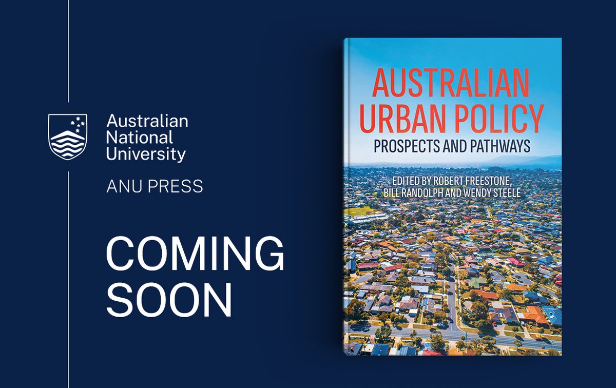 In the face of ongoing crises and escalating change, the need for policy to quickly transform urban Australia is daunting. Problems, wicked in their complexity, require innovative, ethical solutions. Register and learn more about our upcoming title doi.org/10.22459/AUP.2…