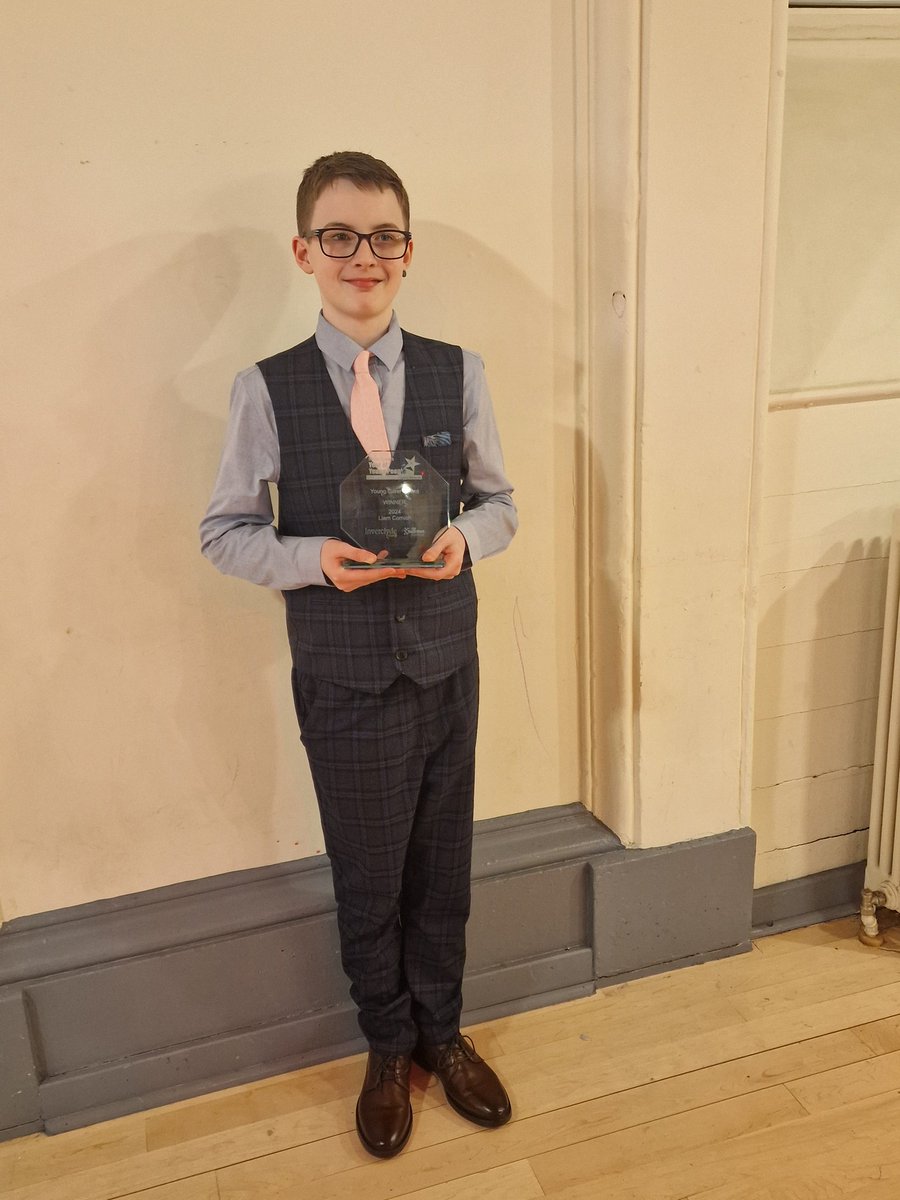 So tonight, Liam was the big winner of the Young Carer Award at the Year of Young People Legacy Award Ceremony. So proud of the young man this wonderful boy has turned into 🥹 @_stcolumba @saintandrewsps @IYouthwork #youngcarer #youngcareraward #yearofyoungpeople