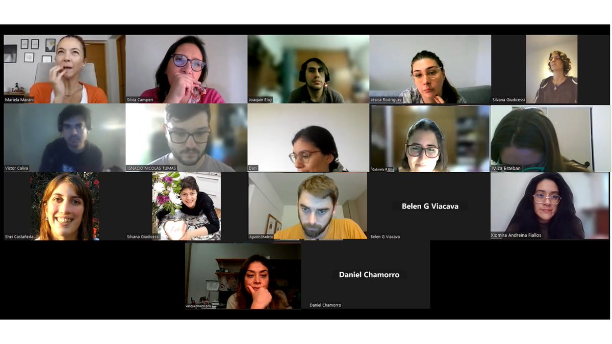 Muchas gracias Mariela <a href="/marielamarani/">Mariela</a> @BIAPEP por tu  espectacular clase sobre antimicrobianos obtenidos de anfibios, y por traernos la hermosa brisa de Puerto Madryn!!