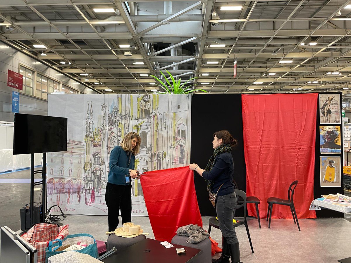 Notre stand est prêt pour vous accueillir au #SalonduTourisme du 14 au 17 mars 2024, à #Paris, en présence des carnettistes Juliette Plisson et Amandine Santi.

Au programme de nombreux ateliers à nos côtés, à découvrir ici salons-du-tourisme.com/fr-FR/paris/pr…