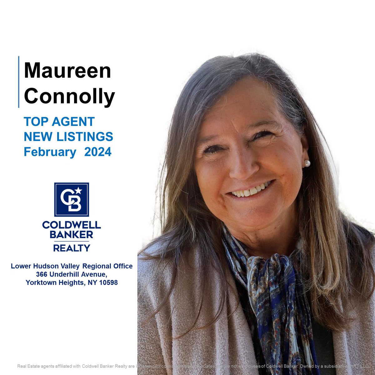 Congratulations to Maureen Connolly on being February’s Top Agent – New Listings.
Your dedication and hard work is greatly appreciated, Maureen!
#congratulations #cbr #ctwc #realestate #lhvro #cbproud #cbtheplacetobe #bestagent #agentofcoldwellbanker #maureenconnolly