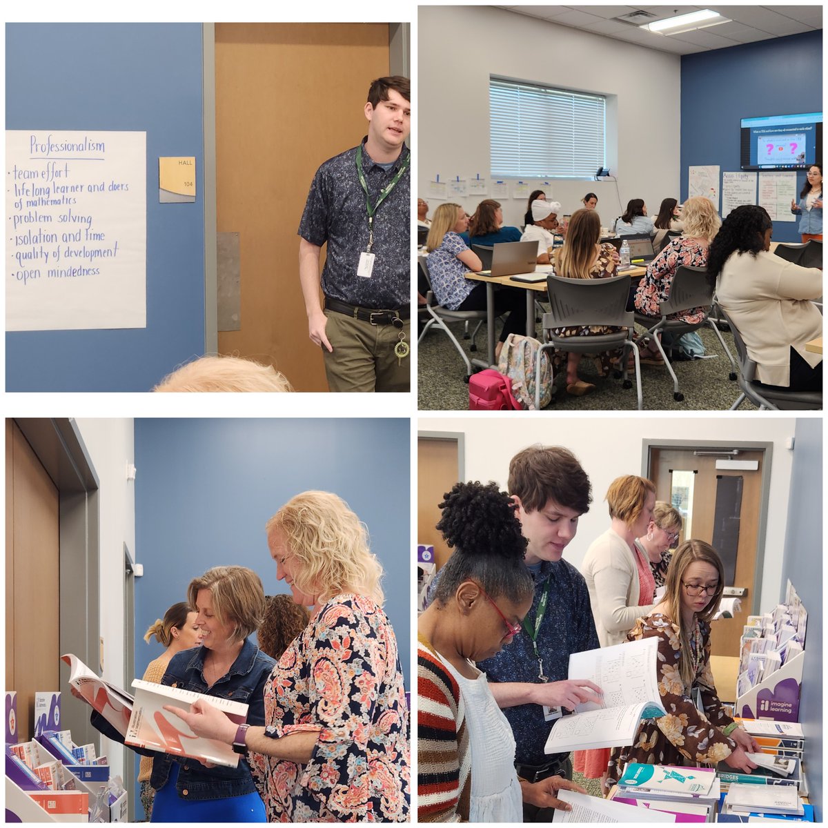 K-5 teacher leaders collaboratelively dug into research on mathematical mindsets, best practices, rigor, CRA model, and high-quality mathematical visions during the exploration curriculum Math adoption process. <a href="/MartinCoSchNC/">MartinCountySchoolsNC</a>