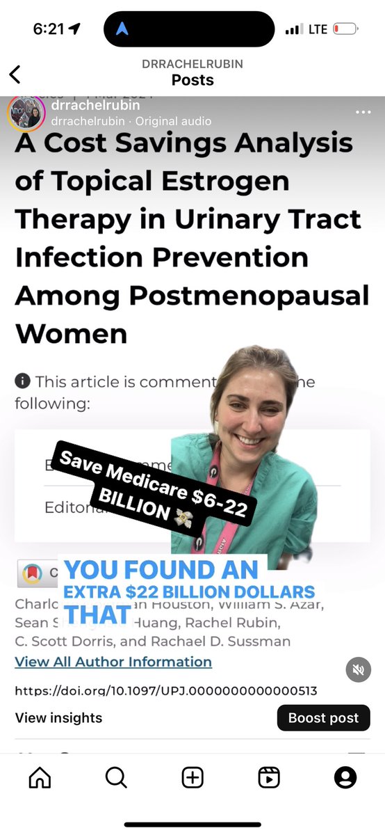 Rachel S. Rubin, MD (@drrachelrubin) on Twitter photo Hey <a href="/MedicareGov/">Medicare.gov</a> this chief resident in urology at Georgetown found you an extra potential $22 billion in savings.
We can prevent recurrent UTIs and the morbidity and expenses attached with safe local vaginal estrogen.
<a href="/GUUrology/">Georgetown University Urology</a> <a href="/chargoldman/">Charlotte Goldman</a> <a href="/rds858/">Rachael Sussman</a> <a href="/KeithKow/">Keith Kowalczyk, MD</a> Hey <a href="/MedicareGov/">Medicare.gov</a> this chief resident in urology at Georgetown found you an extra potential $22 billion in savings.
We can prevent recurrent UTIs and the morbidity and expenses attached with safe local vaginal estrogen.
<a href="/GUUrology/">Georgetown University Urology</a> <a href="/chargoldman/">Charlotte Goldman</a> <a href="/rds858/">Rachael Sussman</a> <a href="/KeithKow/">Keith Kowalczyk, MD</a>