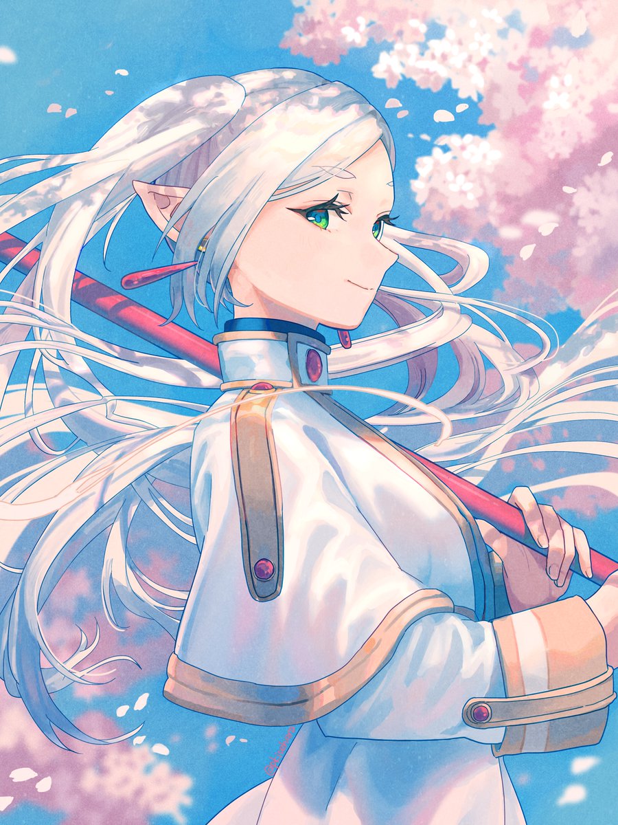 pkisehara's tweet photo. 春を呼ぶ魔法
#フリーレンFA https://t.co/SObUkoSA6r