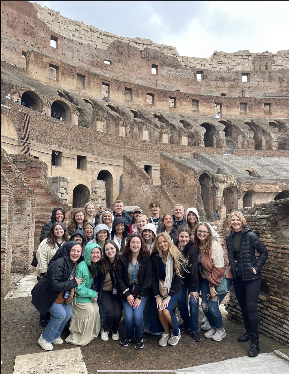 Ms. Abby Carter took a group of students during this spring break on a math study abroad trip to Italy and Greece.