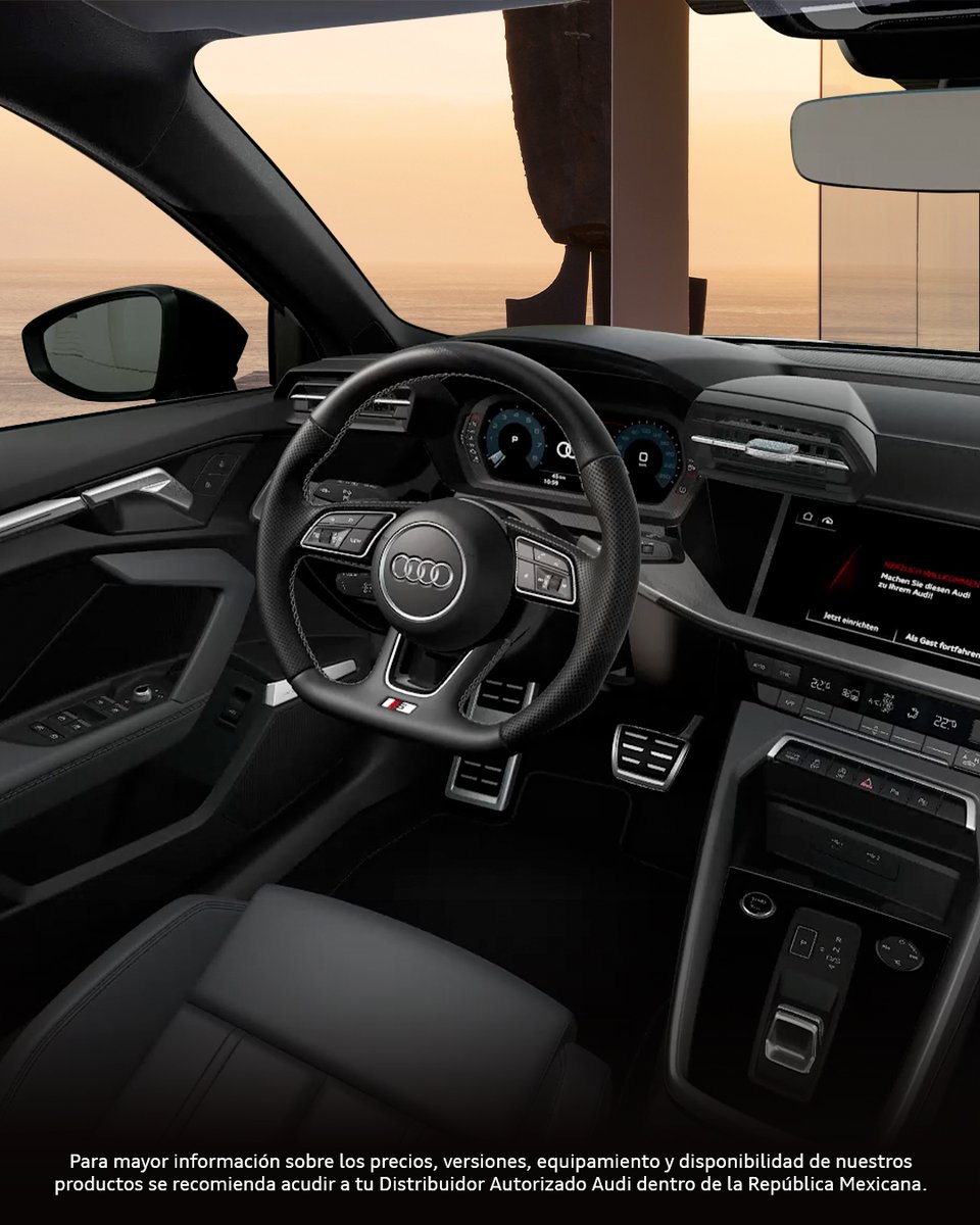AudiSatelite's tweet photo. Diseño deportivo y tecnología  avanzada para una experiencia digital en  cada trayecto. Siente la evolución al volante con el  Audi A3 Sedán: https://t.co/C6LWPPlf2K https://t.co/TrMMJOxvNm