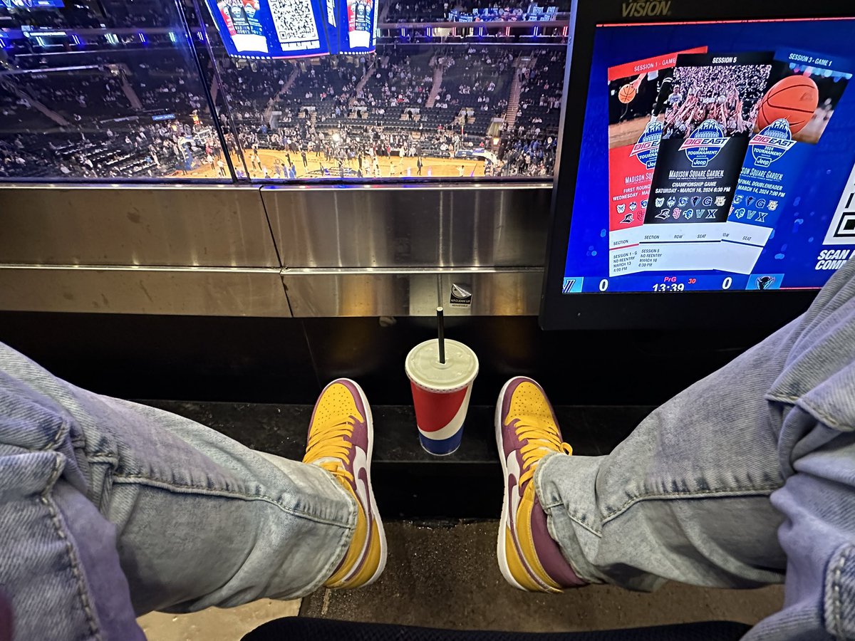 Since I’m up here. Had to catch the #BigEasthoops tourney. Still rockin with the HBCU’s tho #HBCU Prairie View A&M #KOTD