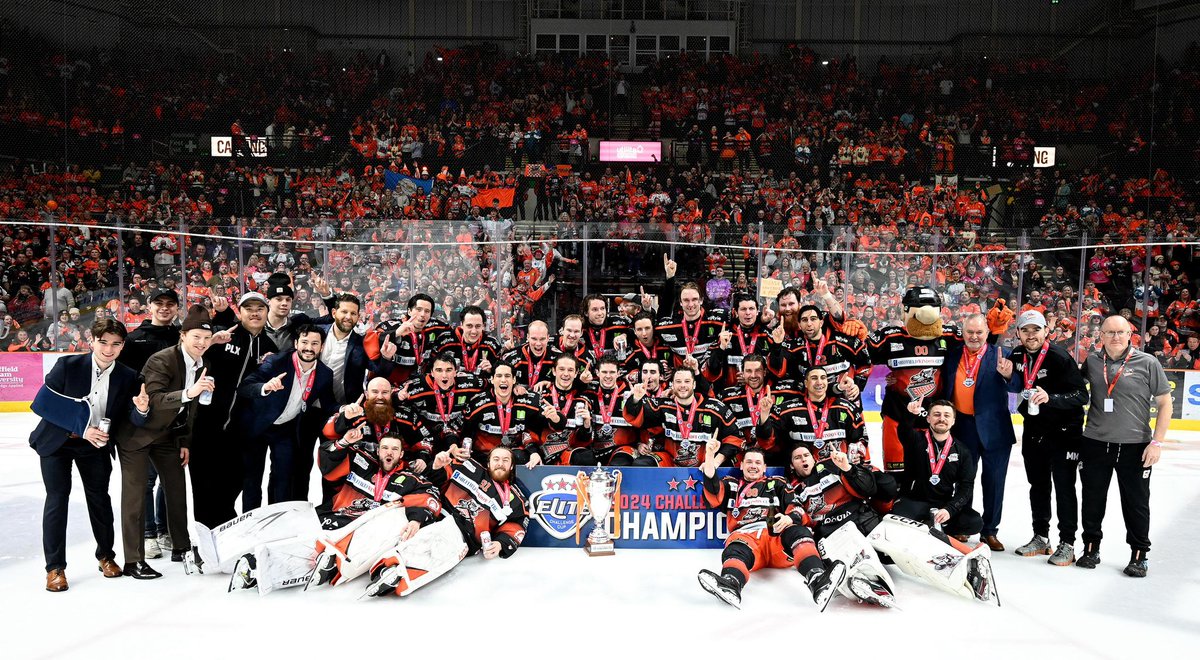 2024 CHALLENGE CUP CHAMPIONS!! 🍊🏆 #SteelersHockey