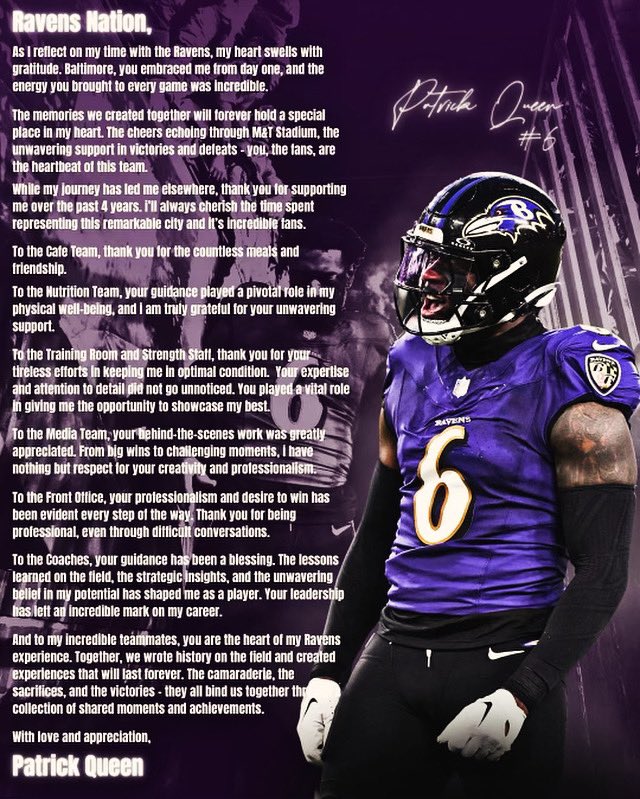 Patrickqueen_'s tweet image. To #RavensFlock 💜