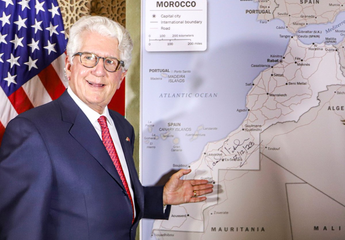 David T. Fischer (@davidtfischer) on Twitter photo The <a href="/AbrahamAccords/">AbrahamAccords</a> ARE WORKING! I am proud and happy to witness this landmark moment, as The Abraham Accords made it possible for the <a href="/UN/">United Nations</a> to deliver food and aid from <a href="/Morocco/">Morocco Maroc</a> to Northern Gaza--THROUGH ISRAEL. <a href="/AbrahamAccords/">AbrahamAccords</a> continue to make a difference in the world. The <a href="/AbrahamAccords/">AbrahamAccords</a> ARE WORKING! I am proud and happy to witness this landmark moment, as The Abraham Accords made it possible for the <a href="/UN/">United Nations</a> to deliver food and aid from <a href="/Morocco/">Morocco Maroc</a> to Northern Gaza--THROUGH ISRAEL. <a href="/AbrahamAccords/">AbrahamAccords</a> continue to make a difference in the world.