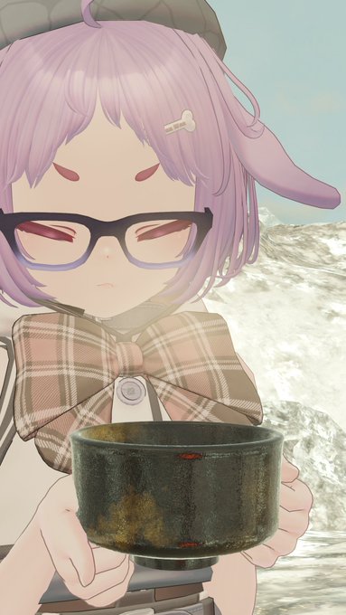 #おうつちのVRC日記 
おはよーアチチチチ 