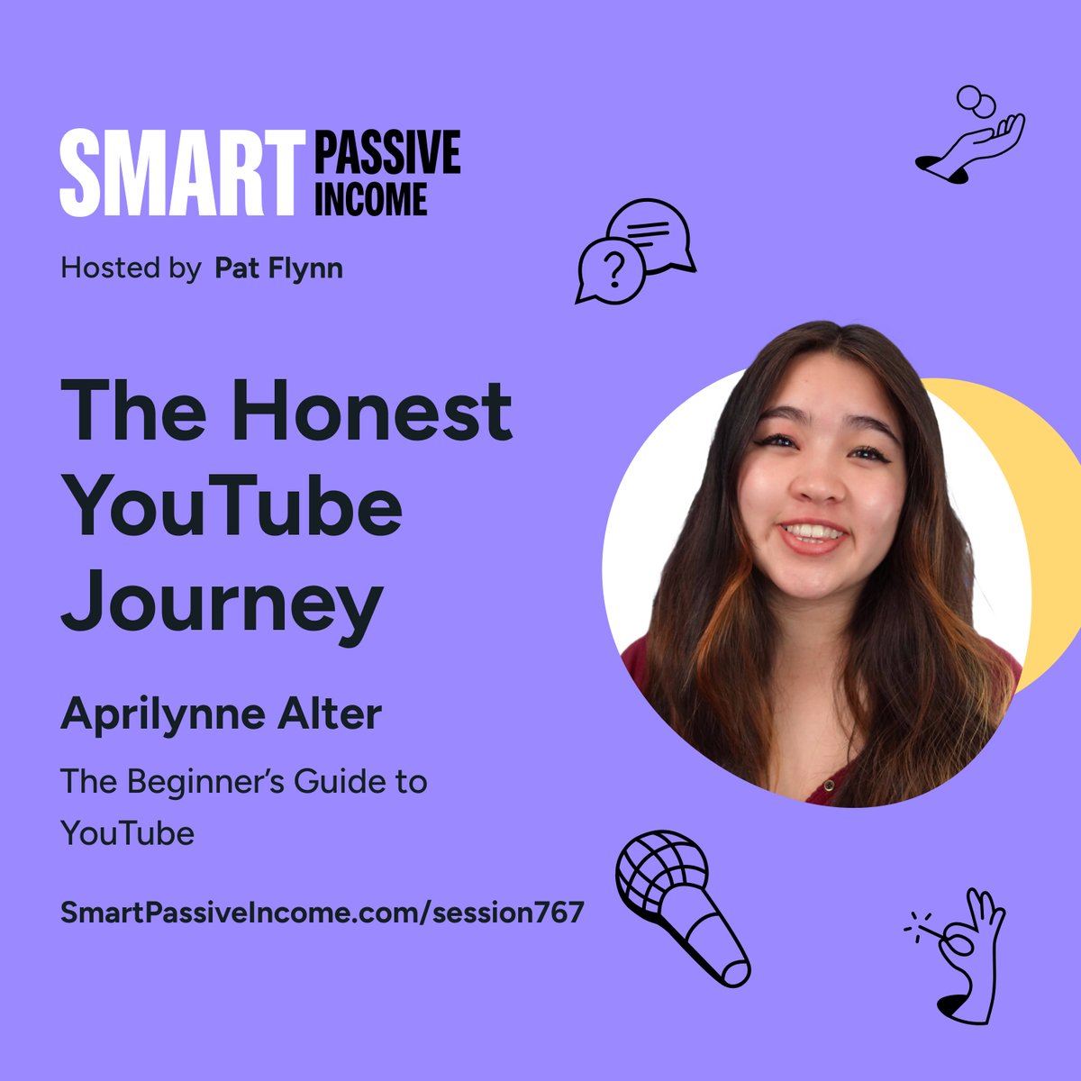 🚀 Dive deep into the world of viral video creation with @AprilynneAlter! 

🎥 Discover the secrets behind her breakout success and learn how she almost quit YouTube before hitting the jackpot.  SmartPassiveIncome.com/session767 @teamspi 

 #VideoCreation #ViralVideos #YouTubeSecrets