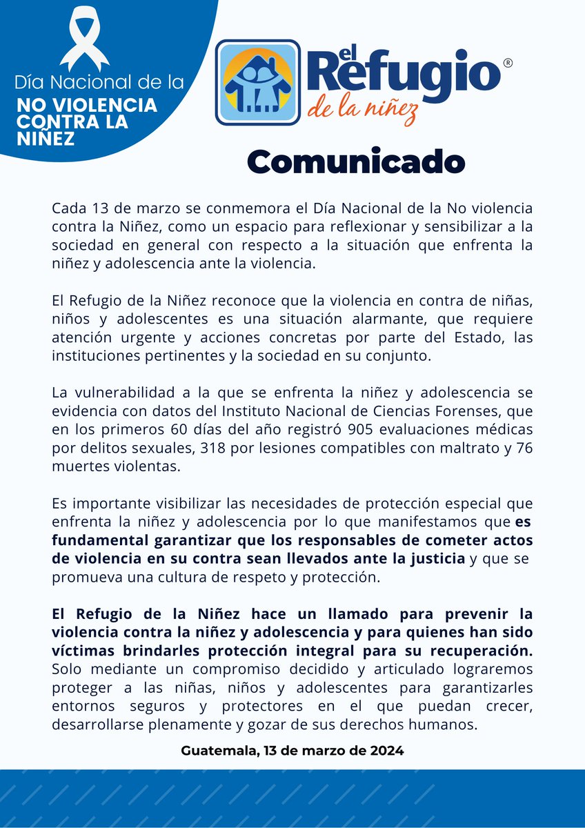 #Comunicado #13deMarzo