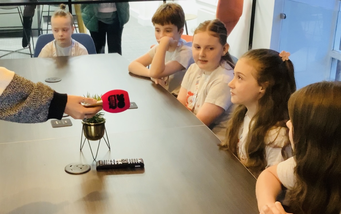 Team 38154B enjoyed sharing their Vex story with @metroradiouk. There was so much to tell. They explained how proud they were of being crowned National Teamwork Challenge Champions and how excited they are about going to #VEXWorlds. #stem #robotics @VEXRoboticsUK