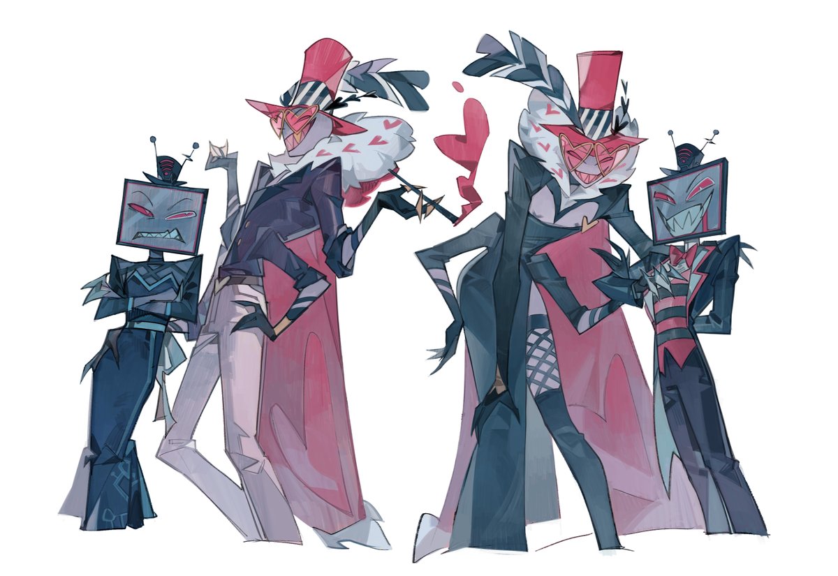 taking turns being each other's trophy wife