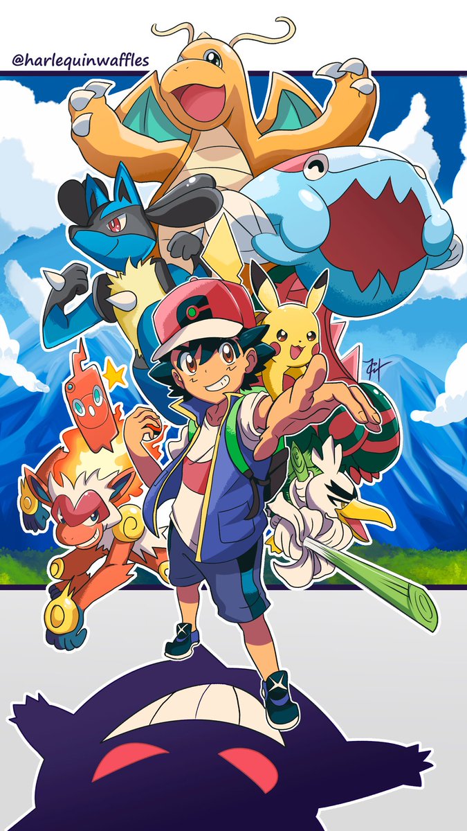 Post by harlequinwaffles on X: #サトシの日