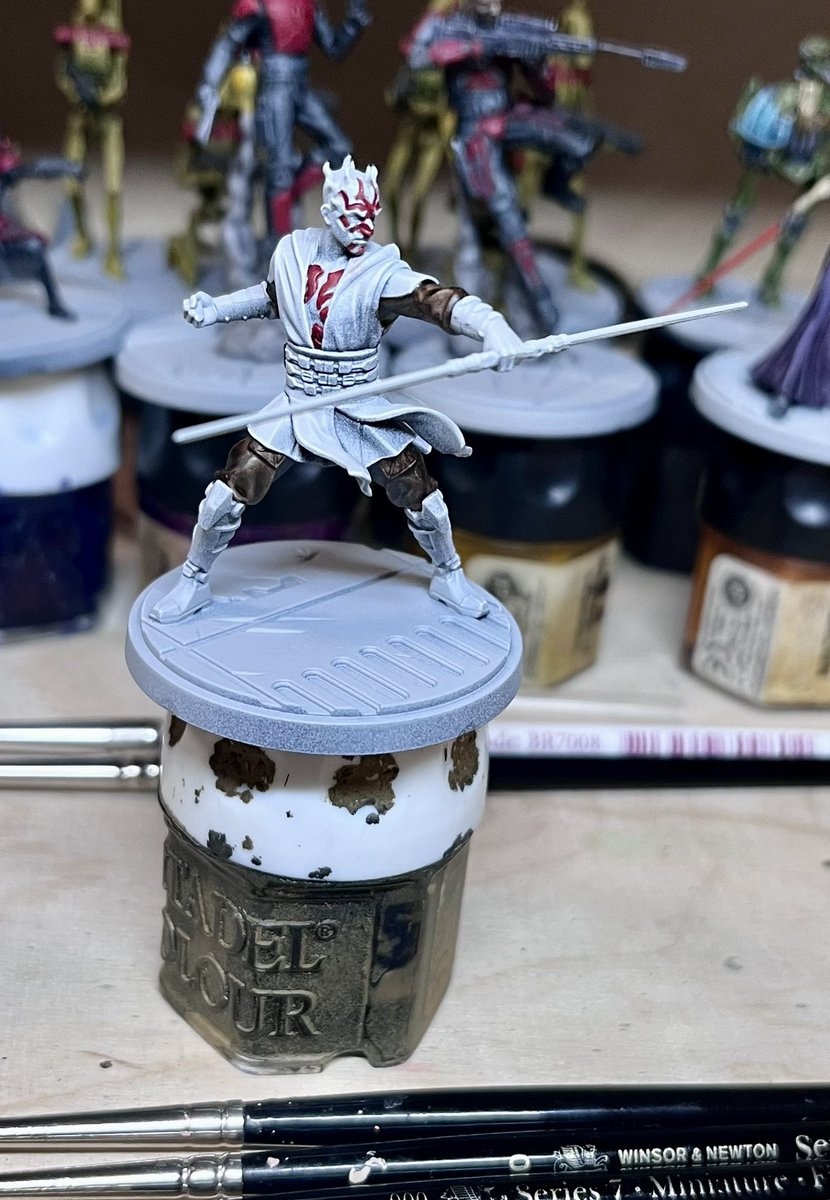 LSurion's tweet image. #hobbystreak day 5: first colors on Mail. Doesn’t really look like him yet…