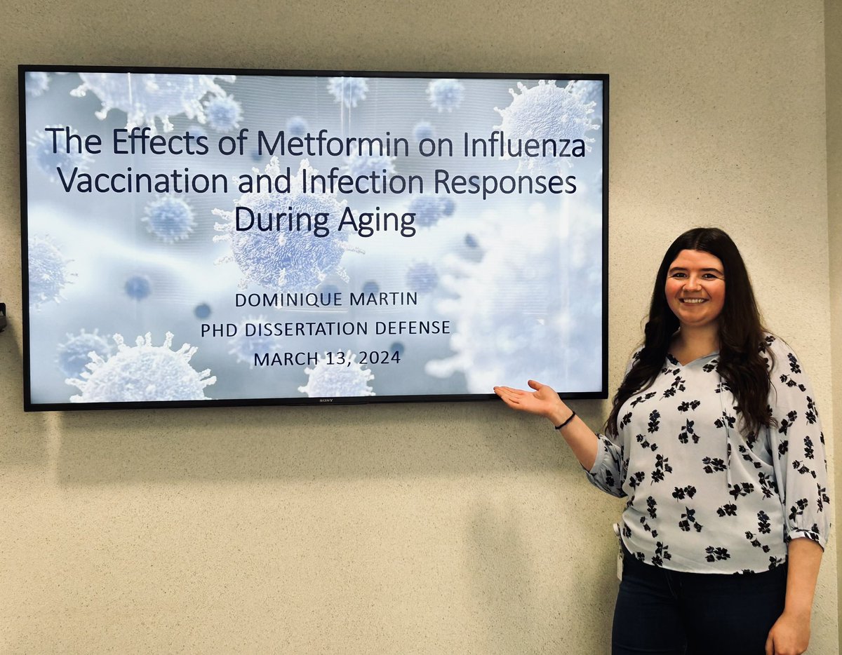 I am so happy to officially introduce Dr. Dominique Martin! <a href="/DominiqueM542/">Dominique Teskey</a> was the first grad student in my lab as a PI and I could not be more proud of her and her accomplishments! Congratulations Dom!! And hopefully the first on many Bartley lab grads! <a href="/UconnAging/">UConn Aging & Pepper Center</a> <a href="/uconnhealth/">UConn Health</a>