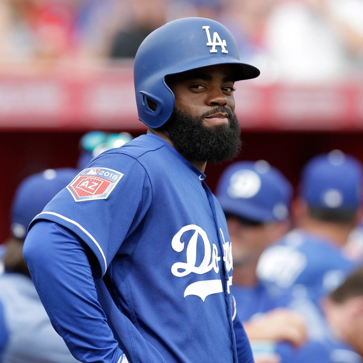 DodgersTailgate's tweet image. Dodgers renewed Andrew Toles's contract to maintain his health insurance, says @AP.