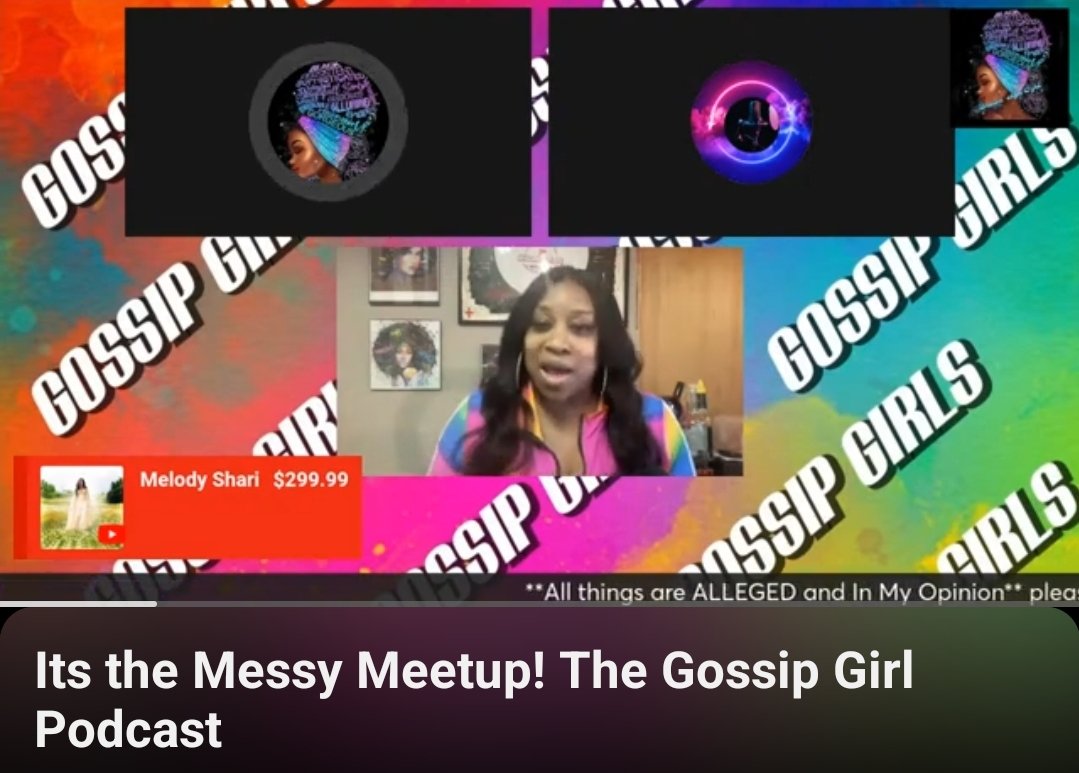 Catch the Gossip Girl Podcast! <a href="/MelodySHolt/">MelodySHolt</a> came through too!! 🙌🏾 #LAMH youtube.com/live/Q8IFoVfuH…