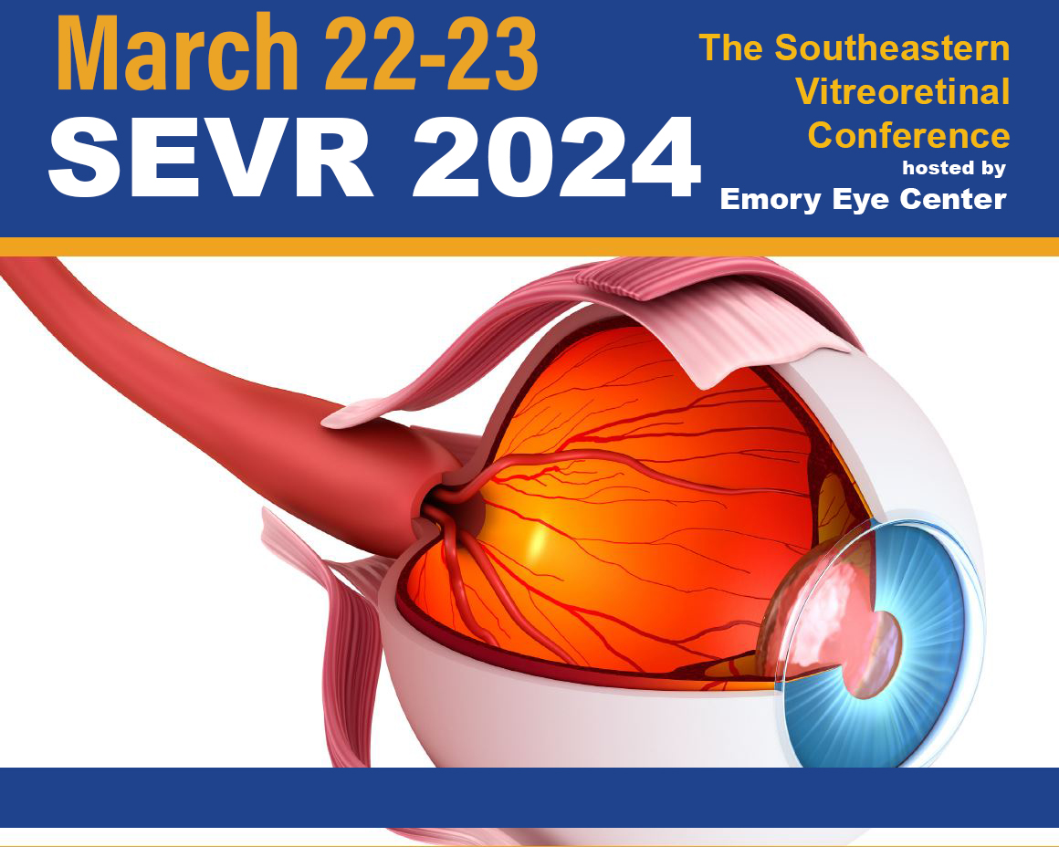 The 2024 Southeastern Vitreoretinal (SEVR) Seminar still has room for clinicians & researchers who want to discuss the finer points of #retina care and treatment. Join us March 22-23 in Atlanta. cmetracker.net/EMORY/Publishe…