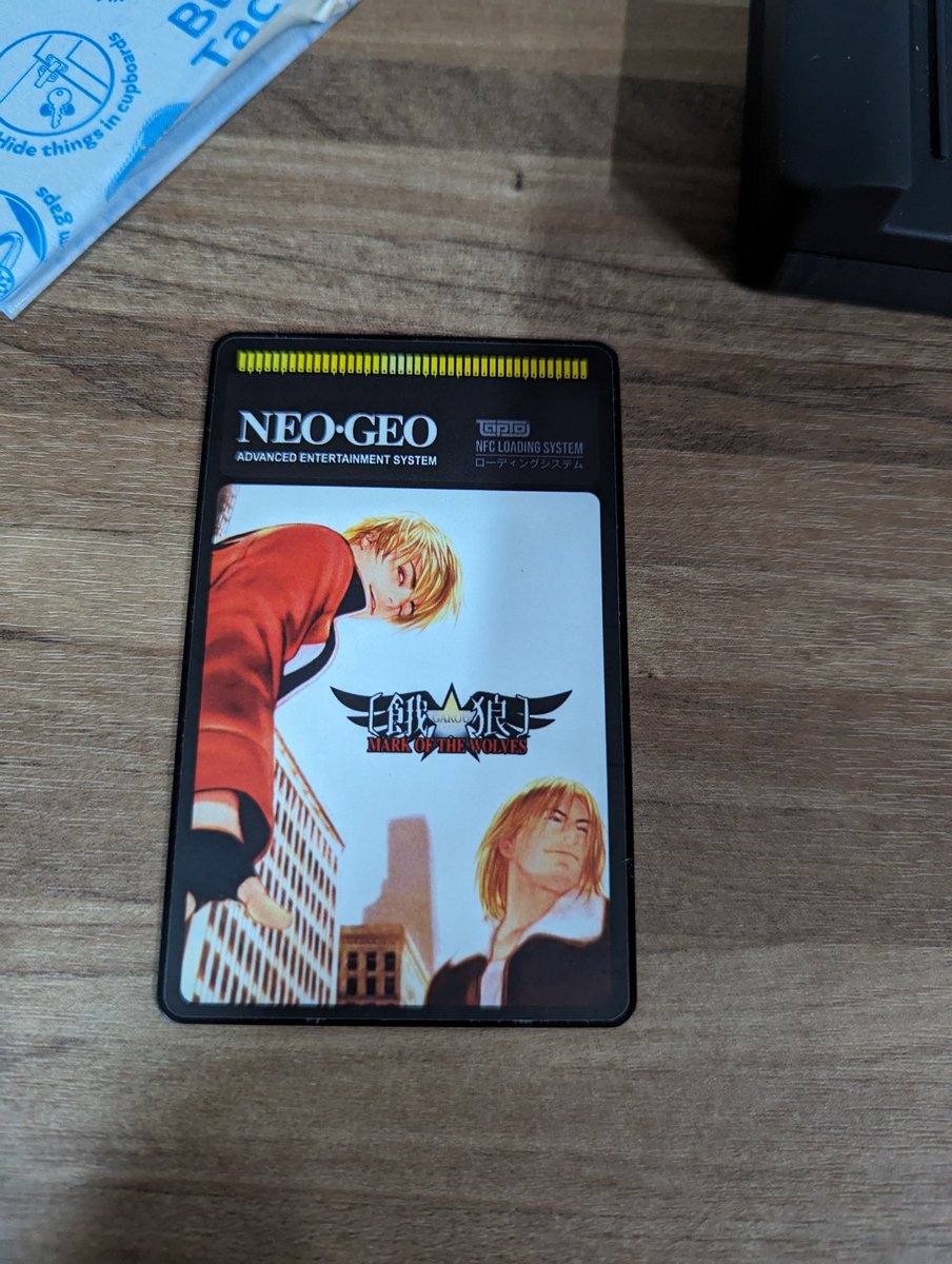 taigoon's tweet image. New neogeo card

#tapto #neogeo