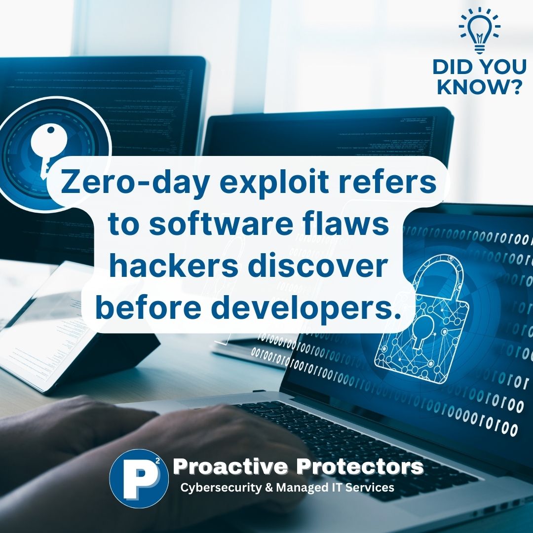 P2_Cyber's tweet image. Zero-day exploits: A race against the software clock. #ZeroDay #P2 #ProactiveProtectors #Cybersecurity #TechBizCEO