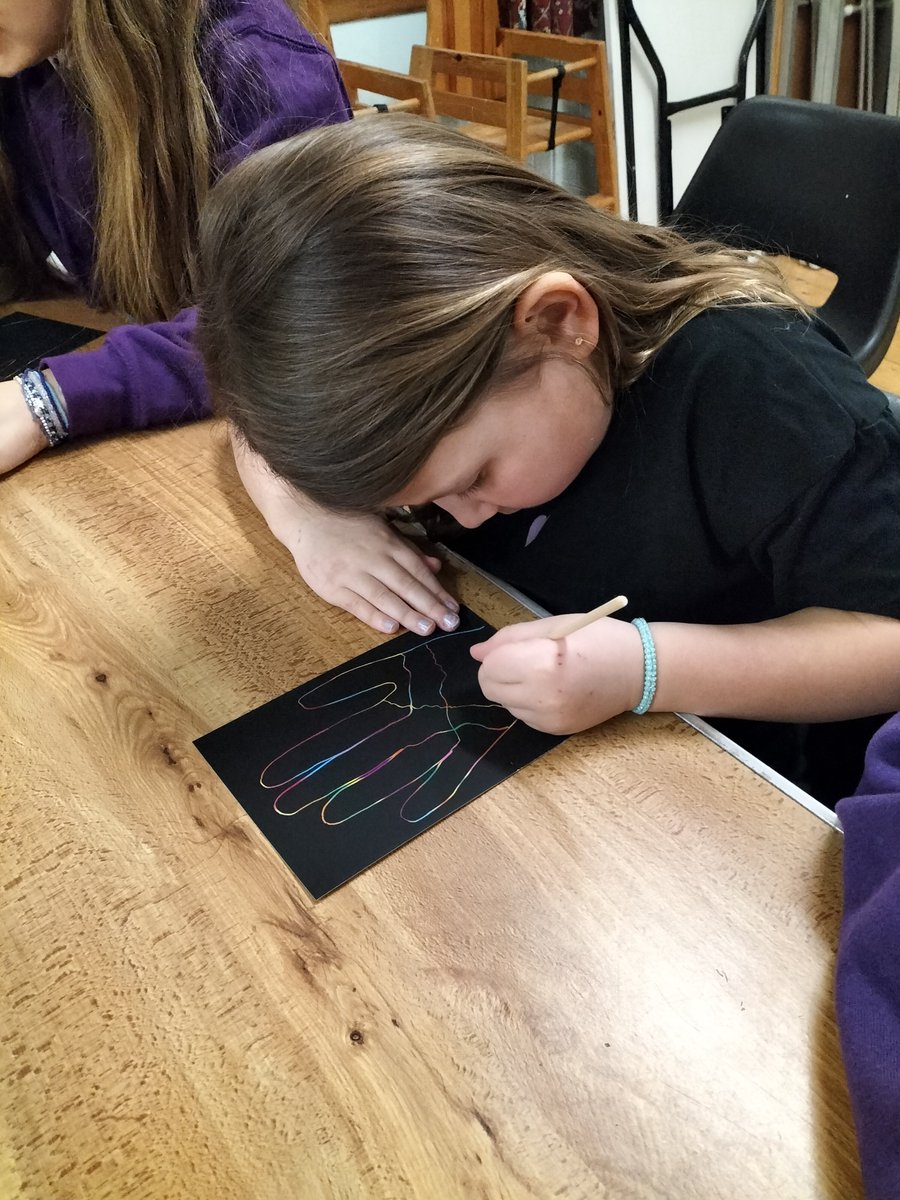 brigade_1st's tweet photo. Tonight, Brigader Jodie led the girls in learning about India. It was a lovely change for the leaders to have someone else do the talking!
Then the Explorers heard about henna and did scratch paintings to look like them. @brigade_1st @gbinscotland https://t.co/FnFnCRyaRn