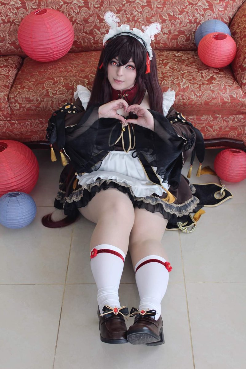 karo_chibi's tweet photo. Hu tao ❤
Pyro supremacy 🔥

Cosplay: @uwowocosplay

#hutao #GenshinImpact #uwowo #maid #cosplay #girl https://t.co/TlBF9NqCI1
