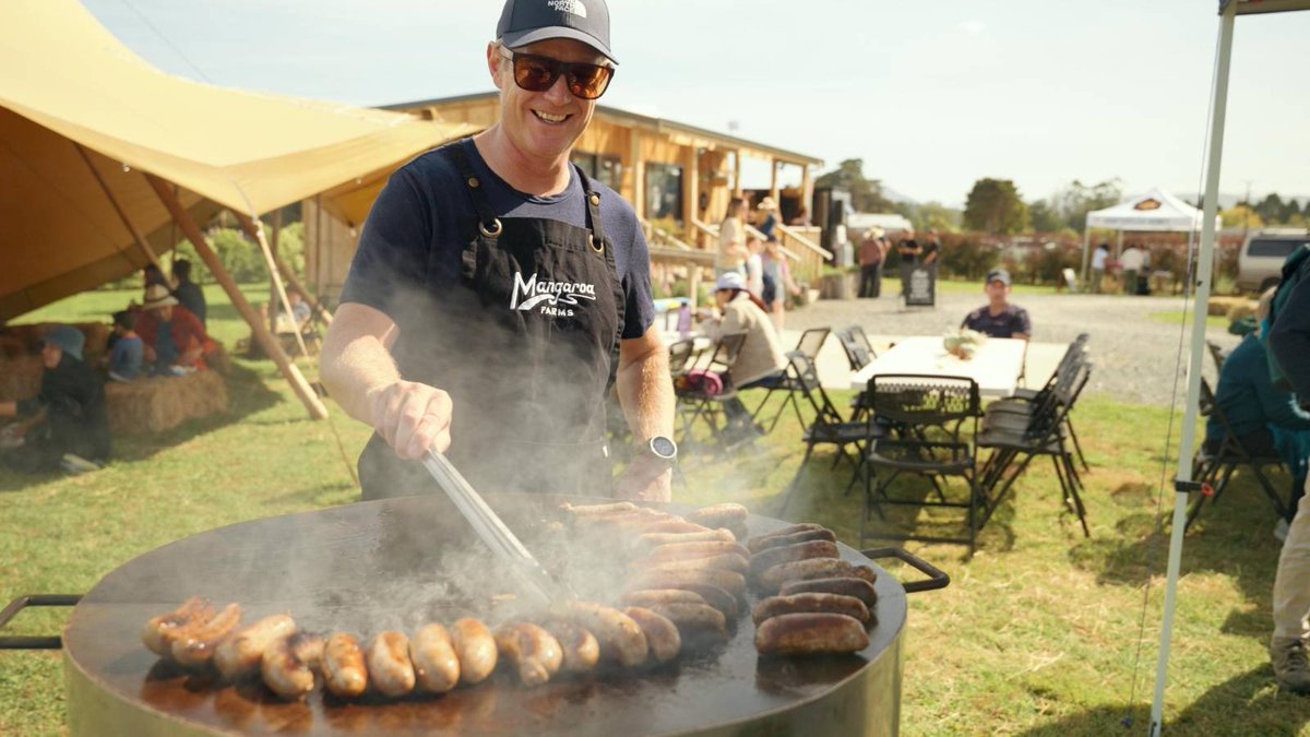 Huge thank you to our team & local community for coming out to the #MangaroaFarms @openfarmsnz day. We had over 700 people come through the gate and enjoy a tour through the gardens, #sheepdog & livestock demos, our locally produced lunch, live music, the kid’s zone, & more.